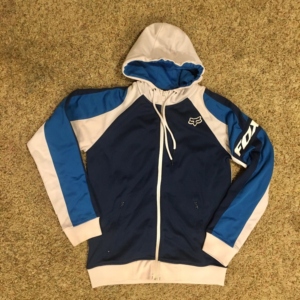 FOX RACING MENS ZIPUP HOODIE *RARE*